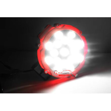 KIT 2 FAROS REDONDOS LED 6000K
