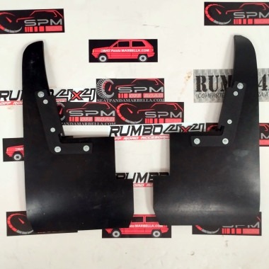 KIT 2 FALDILLAS TRASERAS FIAT PANDA