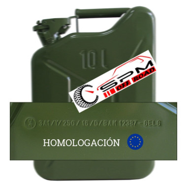 BIDON JERRY CAN  10 LITROS HOMOLOGADO