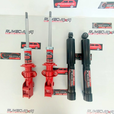 KIT 4 AMORTIGUADORES A GAS SERIE RB MK2