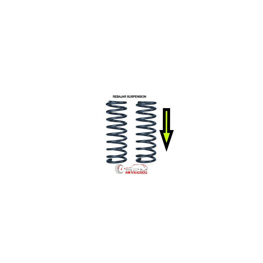 PAREJA MUELLES DELANTEROS  SPM -2 CMS.