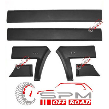 MOLDURAS FIAT KIT COMPLETO