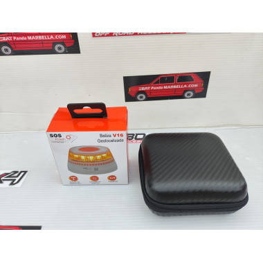 BALIZA V16 GEOLOCALIZADA + FUNDA