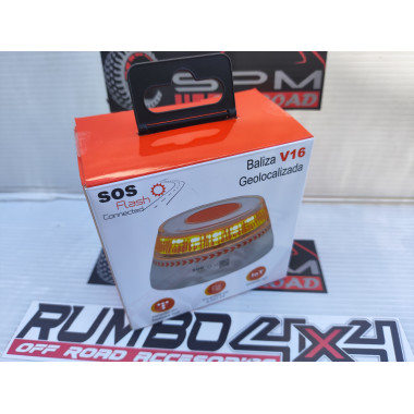BALIZA V16 GEOLOCALIZADA + FUNDA