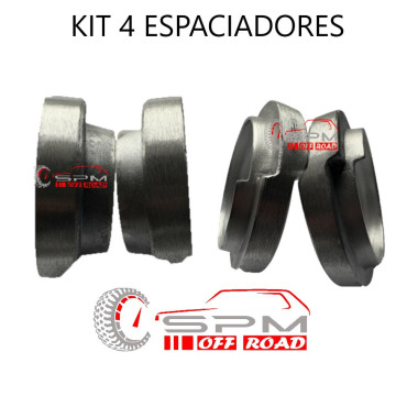 KIT 4 ESPACIADORES DE MUELLE 4X4