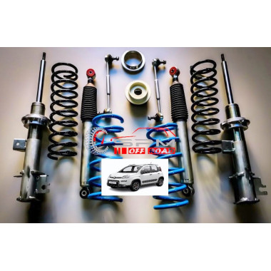 KIT ELEVACION REFORZADO RAID 3 cms. SPM GB FIAT PANDA 4X4 312
